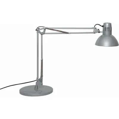 Zdjęcie produktu dla MAUL lampa stołowa MAULstudy E27 bez żarówki Stojak srebrny