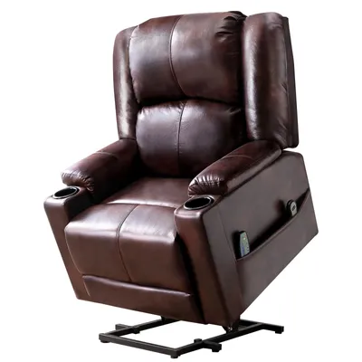 Zdjęcie produktu dla Fotel masujący COMHOMA Elektryczny fotel relaksacyjny XL, udźwig 200 kg, wygodny i miękki, ergonomiczny fotel rozkładany dla osób starszych