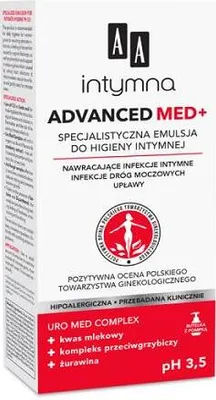 Produktbild von AA Intymna Advanced Med Spezialemulsion für die Intimhygiene 300ml