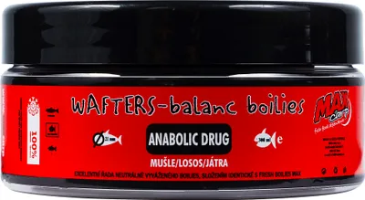 Obrázok produktu pre Max Carp Anabolic Drug Wafters 21mm Hook Balls 300ml