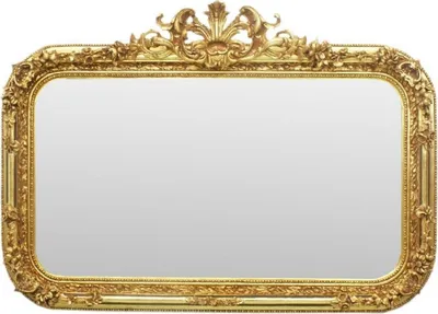 Barock Spiegel Gold Barock Wandspiegel Gold Antik Stil Spiegel Gold Baroque Mirror Gold Baroque Wall Mirror Gold Antique Style Mirror Gold