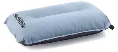 Image de Coussin de camping Naturehike, modèle NH17A001 L, bleu, en éponge, à gonflage automatique