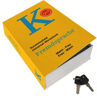Produktbild von Kurzentscheid Booksafe L - Geheimversteck für Wertsachen