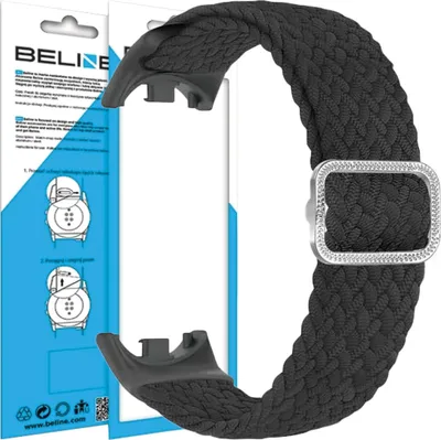 Image de Beline Mi Band 9/8 Nylon Noir/Noir