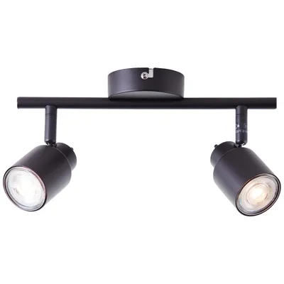 Produktbild von Spotrohr, schwenkbar, 15 x 33 cm, 2 x GU10, 4,5 W, 345 lm, inkl. LEDs