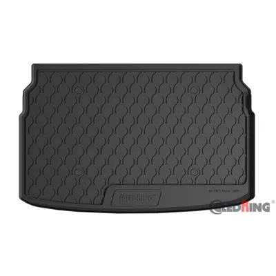 Immagine prodotto di Rivestimento del bagagliaio in gomma Gledring VW T-Cross 2019- (fondo inferiore scorrevole)