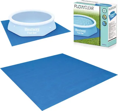 Zdjęcie produktu dla Bestway Basen-Bodenplane Flowclear 274x274 cm