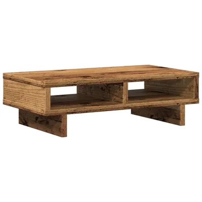 Produktbild von Monitorständer Altholz-Optik 50x27x15 cm Holzwerkstoff