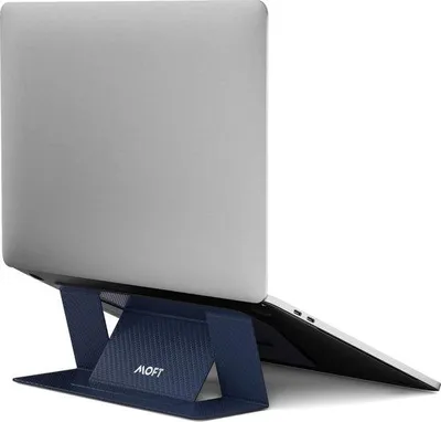Produktbild von Klappbare Laptopständer für Schreibtisch, bis 16 Zoll, blau