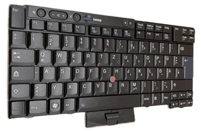 Produktbild von DEUTSCHE - Tastatur Keyboard mit Trackpoint kompatibel für LENOVO ThinkPad T460 (20FMS8R104)