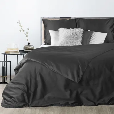 Produktbild von Bettwäsche NOVA3 schwarz 160x200 + 2 x 70x80