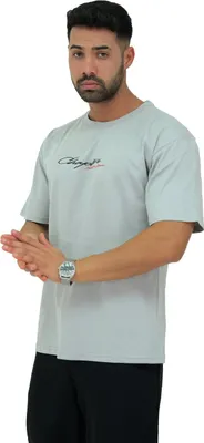 Produktbild von Megaman, Herren T-Shirt, Oversize, Grau | Large