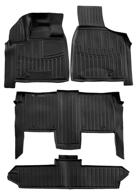 Immagine prodotto di 3D Tappeti Tappetini Auto In Gomma Su Misura Per Dodge Grand Caravan 5 2008-2020 4 Pezzi
