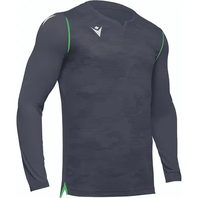 Produktbild von Macron Ares Tw-Trikot Langarm Herren - Anthrazit / Neongelb