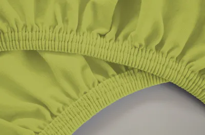 Produktbild von Heike Spannbettlaken, Jersey Family Stretch, 97% Mako-Baumwolle 3% Elasthan, 230 gr/m2, bis 35 cm Höhe (Pistaziengrün, 140x200 cm-160x220 cm)