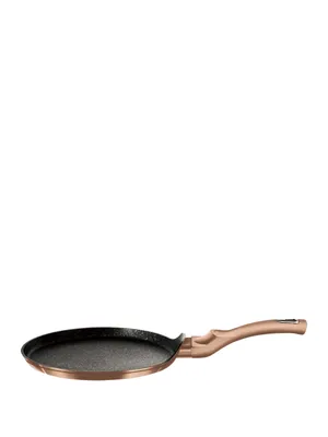 Produktbild von Berlinger Haus Metallic LINE ROSE GOLD Edition BH-6180 Omelettpfanne, 28 cm max. Durchmesser, Aluminium, Induktionsherd-geeignet, Antihaftbeschichtung