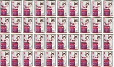 Produktbild von TROPI Nassfutter für Katzen mit Rindfleisch in Sauce 415 g x 40 Stück RIND