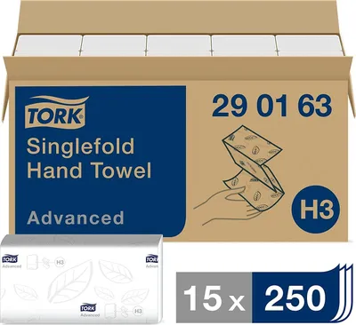Obrázok produktu pre Tork 64152, Biela, 24,8 cm, 24,8 cm, 23 cm, 11,5 cm