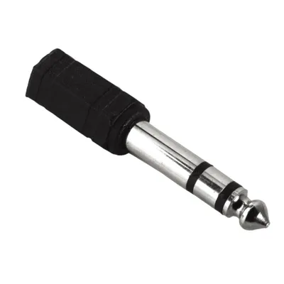 Produktbild von HAMA Audio Adapter, 3,5 mm Klinkenbuchse - 6,3 mm Klinkenstecker, Stereo