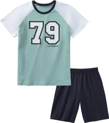 Produktbild von AUTHENTIC LE JOGGER Pyjama 2 -teilig blau Größe 146/152