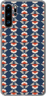 Produktbild von MuchoWow® Handyhülle Schutzhülle Hülle für Telefoonhoesje Huawei P30 Pro Muster - Abstrakt - Blumen Silikon Softcase Handy Hülle - Schutzdeckel