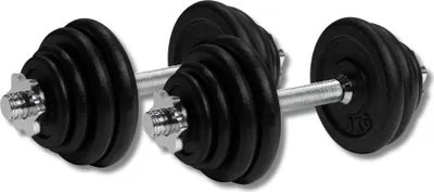 Produktbild von VirtuFit Kurzhantelset Pro Hantelset verstellbar Gusseisen 2 x 15 kg