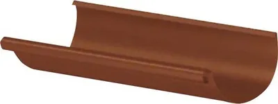 Obrázek produktu pro Okapový žlab PRECIT 125 mm plechový délka 2000 mm RAL 3009 oxidovaná červená