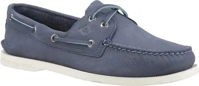 Image de Sperry - Chaussures bateau pour homme « Authentic », cuir FS11663 (41 EU) (bleu foncé)