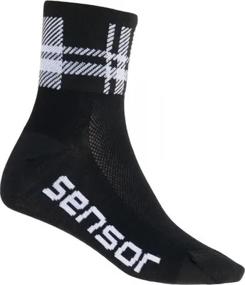 Produktbild von Sensor Race Square Socken Niedrig Schwarz größe 3-5 (35-38) 17100120-00