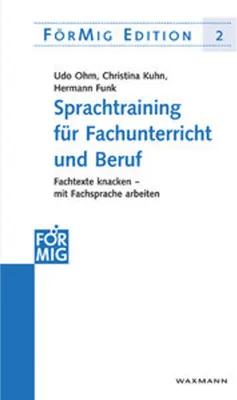 Obrázok produktu pre Sprachtraining für Fachunterricht und Beruf