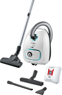 Productafbeelding van Bosch Serie 4 BGBS4HYG1, 600 W, Cilindervormig, Droog, Stofzuiger met stofzak, 4 liter, Hygiënisch filter
