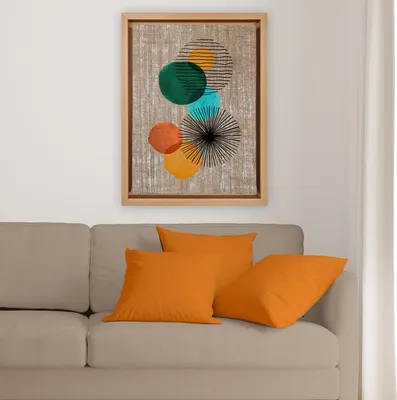 Produktbild von Wallity, LNJ519362251053- LEA3181, Bunt, Leinwandbilder, 66 x 96 cm, 100% Jute