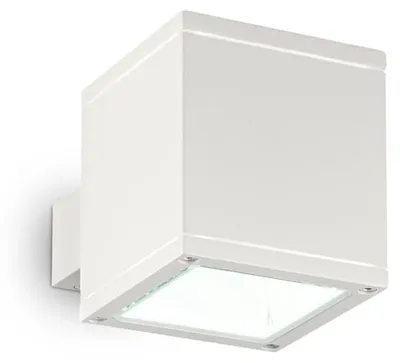 Immagine prodotto di Applique Moderna Snif Square Alluminio Bianco 1 Luce G9 3W 3000K Luce Calda