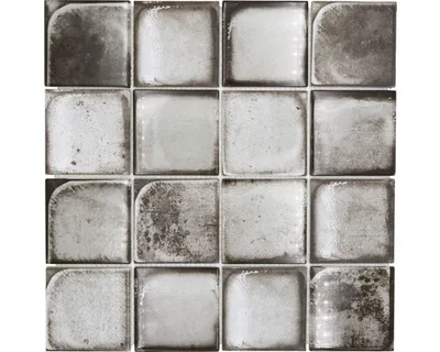 Produktbild von Glasmosaik XCM CS04 Quadrat Crystal Cement Style grey 29,8x29,8cm