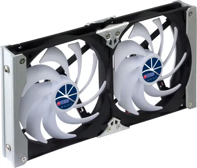 Image de Titan TTC-SC09TZ(C) Ventilateur de réfrigérateur pour camping-car 2x 140x140x25mm