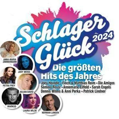 Produktbild von Schlager Glück 2024-Die Hits Des Jahres (2CD)