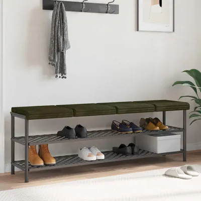 Produktbild von Maison Exclusive - Bankkissen 4 stk. Plüschcord Grün Tiefe 35 cm