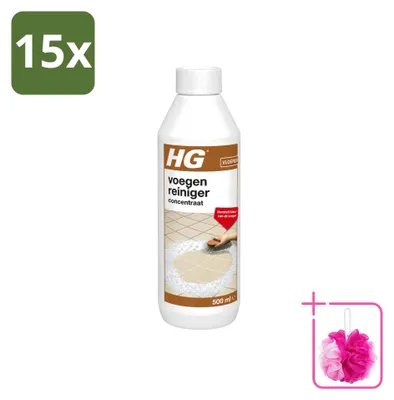 Produktbild von 15 x HG Fugenreiniger Konzentrat - 500 ml - Sparpackung - 15 Stücke