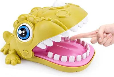 Produktbild von Interaktives Fingerspiel mit Dinosaurier-Thema für Kinder im Zahnarztpraxis