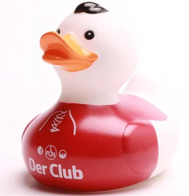 Produktbild von 1. FC Nürnberg Badeente der Club Vinyl 9 cm