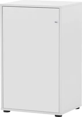 Produktbild von Büro Aktenschrank BRAGA-80 in weiß, B/H/T: ca. 51/83,6/41 cm