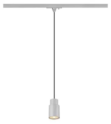 Immagine prodotto di SLV PURI 2.0 Tube, 1 lampada a sospensione, GU10, lunghezza sospensione 200 cm, 1x max. 6W, grigio 1008257