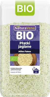 PŁATKI JAGLANE BIO 400 g - NATURAVENA