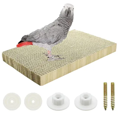 Productafbeelding van Beugel voor vogelzitstok, kauwspeelgoed voor papegaai, maat L
