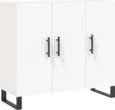 Obrázok produktu pre vidaXL Príborník biely 90x34x80 cm Drevo
