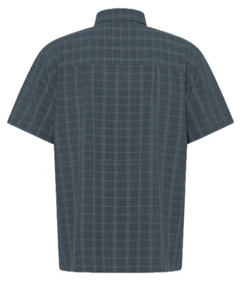 Image de Jack Wolfskin MESETA SHIRT M CHECK bleu marine foncé L