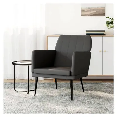 Produktbild von Sessel Grau 61x78x80 cm Kunstleder