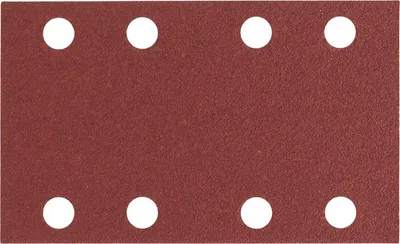 Produktbild von Schleifblatt C430, 80 x 133 mm, 180, 8 Löcher, Klett, 10er-Pack