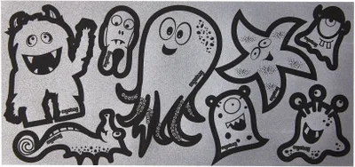 Produktbild von Ergobag Reflexie Sticker Monster