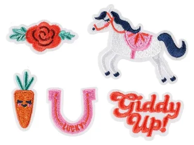 Zdjęcie produktu dla Naprasowanki Giddy Up PartyDeco mix 5 sztuk